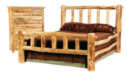 Rustic Arts Queen Bed & Dresser