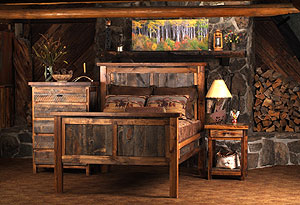 Reclaimed wood furniture